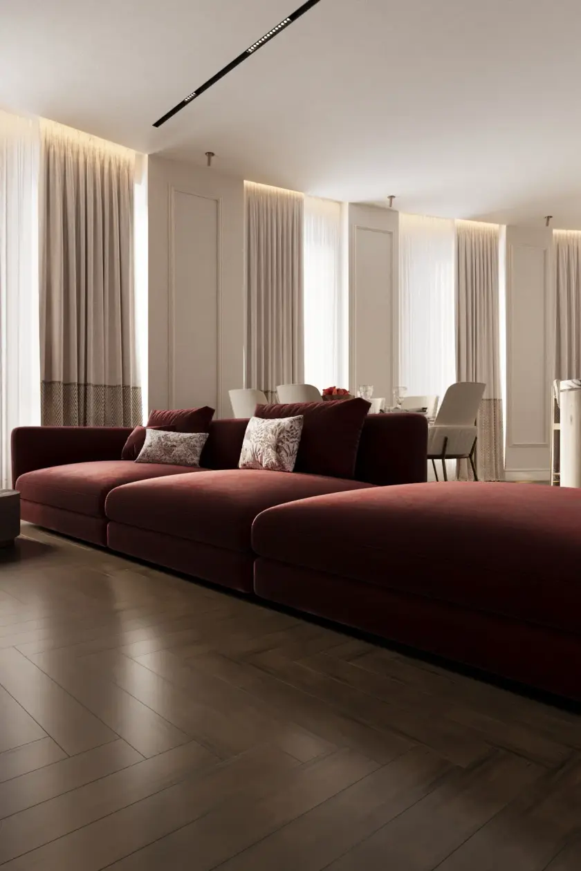 Дизайн интерьера: ЖК Сидней Сити, 102 м²